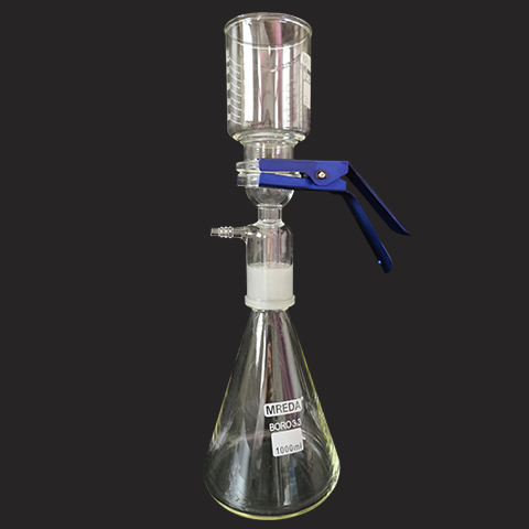 溶剂过滤器(1L，磨口),杯300ml/瓶1000ml,使用滤膜规格：47-50mm，口径：40/38